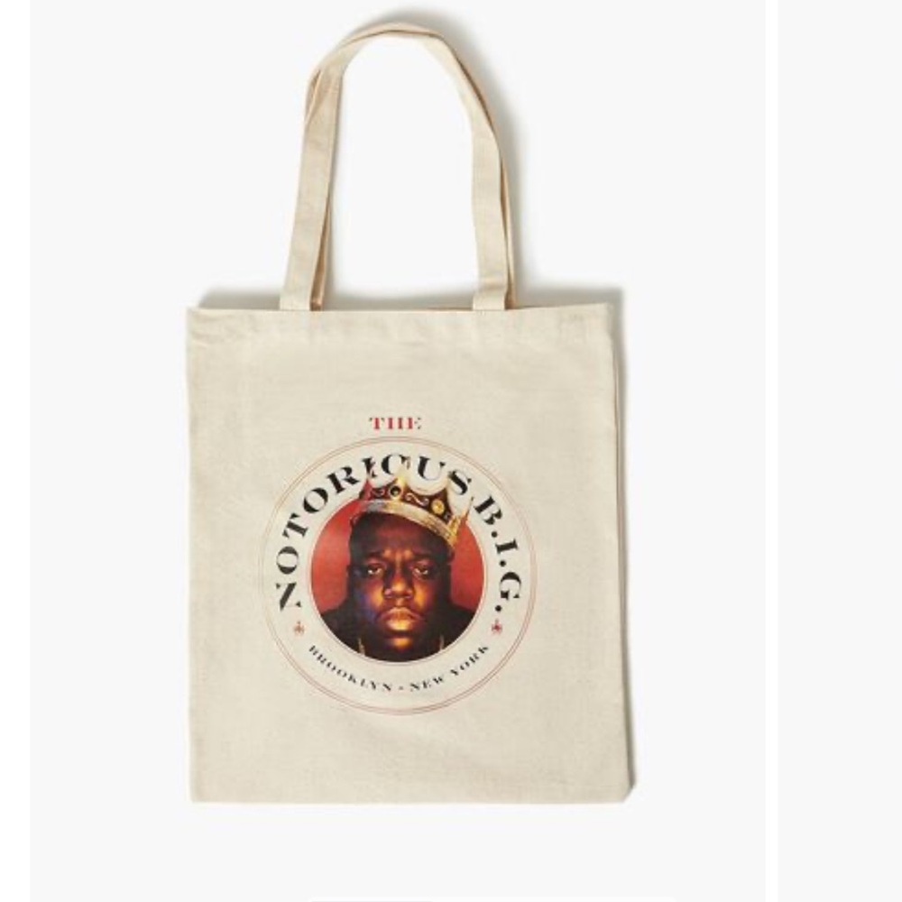 Urban Outfitters The Notorious BIG 100% Cotton Tote Bag